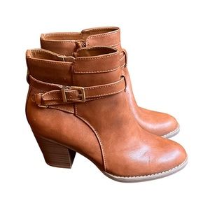 Express Brown Booties